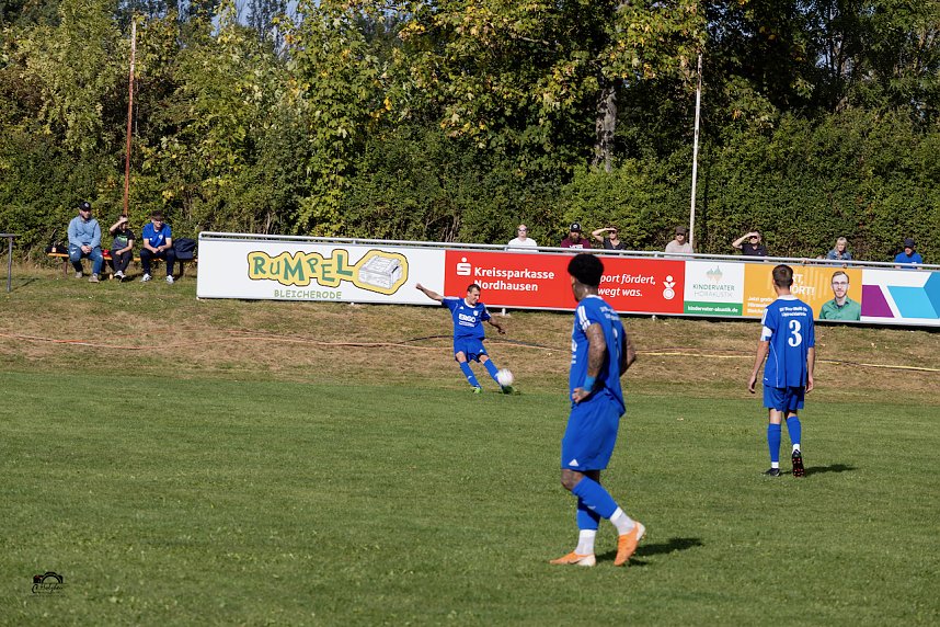 Lokalderby am Fu&szlig;e der Bleicher&ouml;der Berge