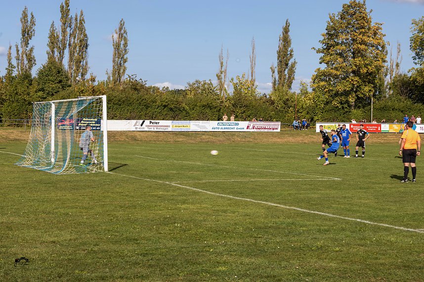 Lokalderby am Fu&szlig;e der Bleicher&ouml;der Berge