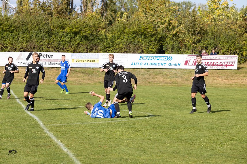 Lokalderby am Fu&szlig;e der Bleicher&ouml;der Berge