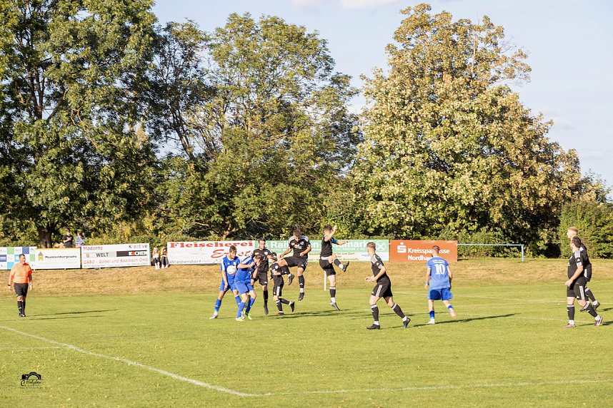 Lokalderby am Fu&szlig;e der Bleicher&ouml;der Berge