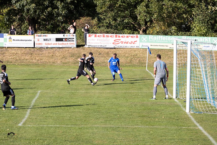 Lokalderby am Fu&szlig;e der Bleicher&ouml;der Berge