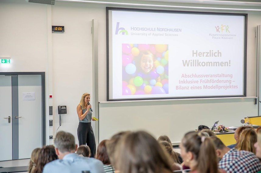 Abschlusstagung zum Modellprojekt Inklusive Fr&uuml;hf&ouml;rderung an der Hochschule Nordhausen