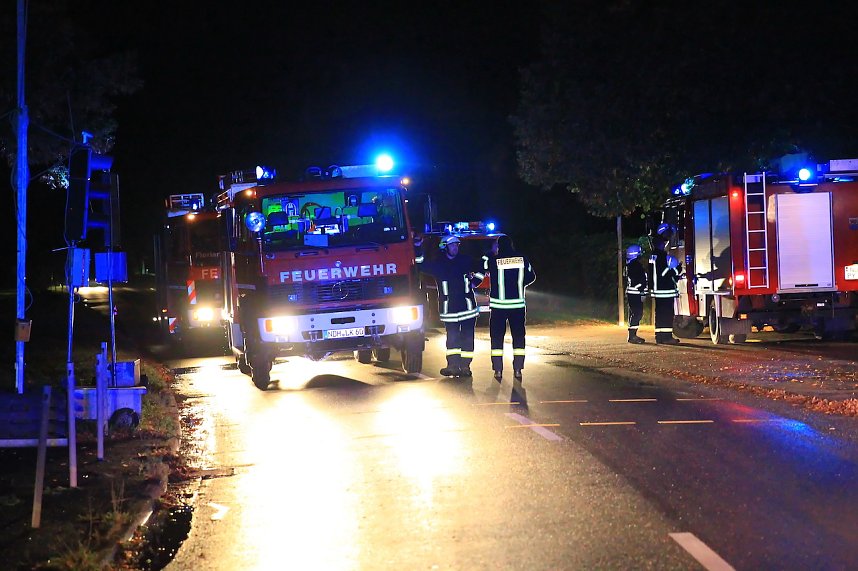 Feuerwehreinsatz in Wolkramshausen