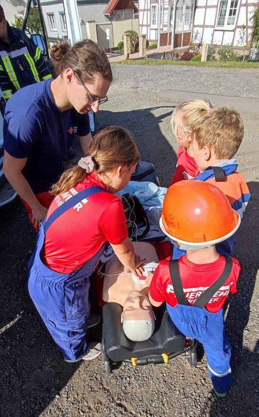 Pr&uuml;fung f&uuml;r die Jugendfeuerwehr