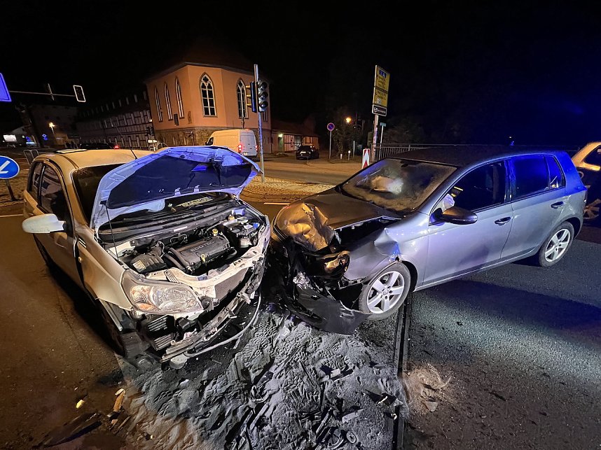Unfall in Nordhausen