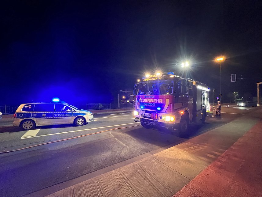 Unfall in Nordhausen