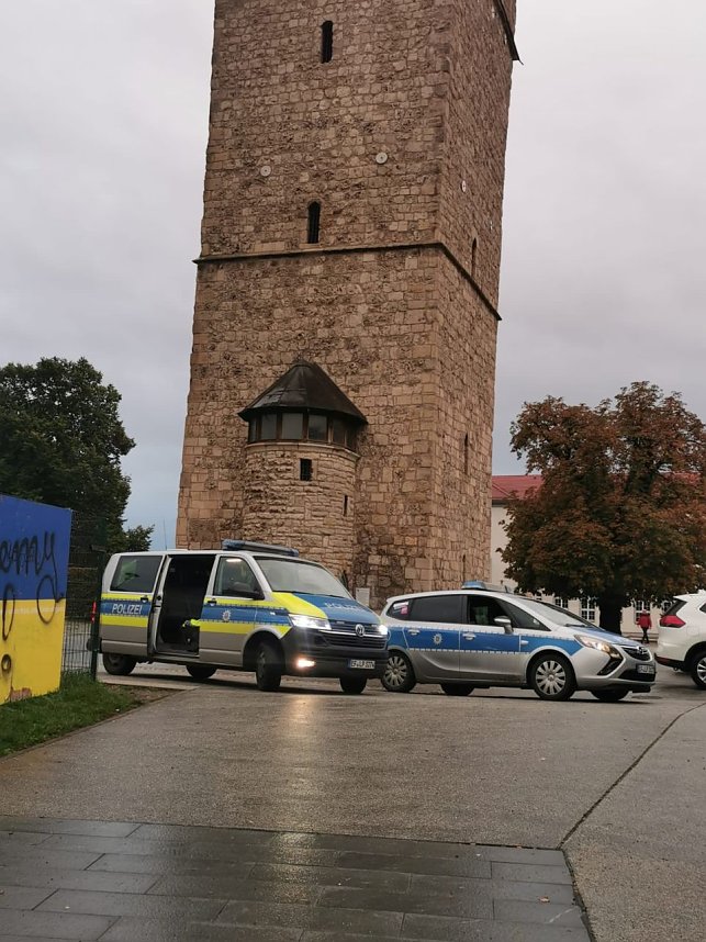 Schmierereien auf dem Petersberg