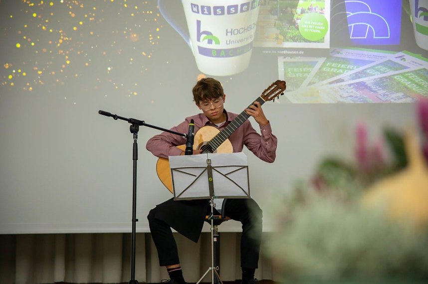 Graduierung an der Hochschule Nordhausen