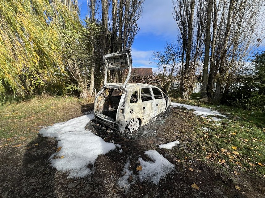 Autobrand gestern Nacht