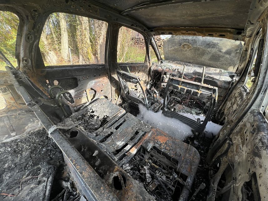 Autobrand gestern Nacht