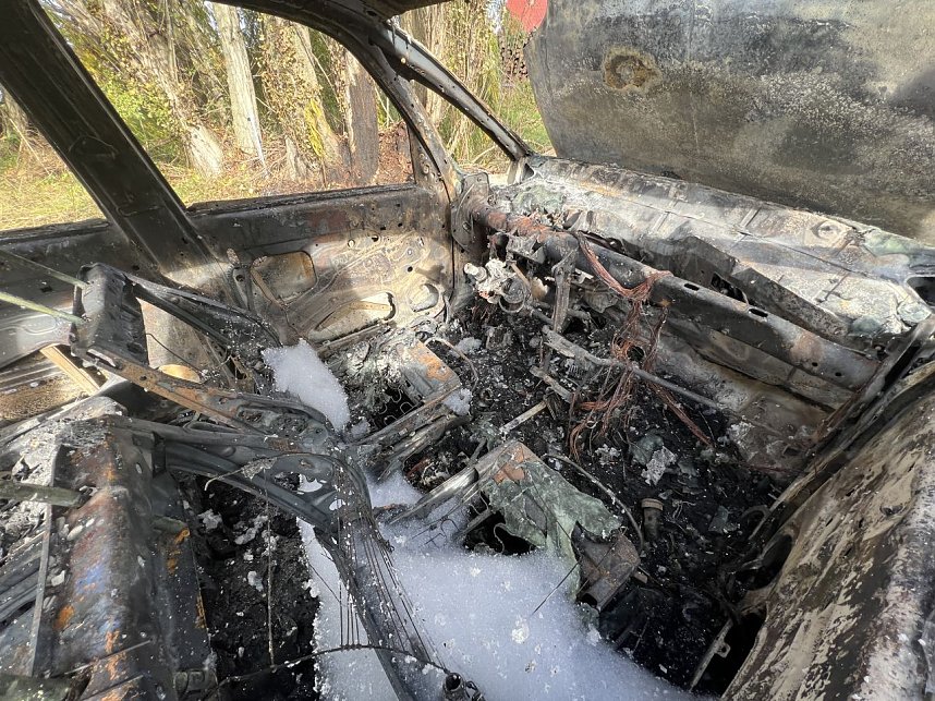 Autobrand gestern Nacht