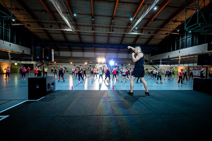 Frauensporttag in der Wiedigsburghalle