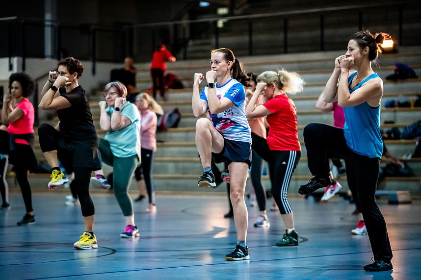 Frauensporttag in der Wiedigsburghalle