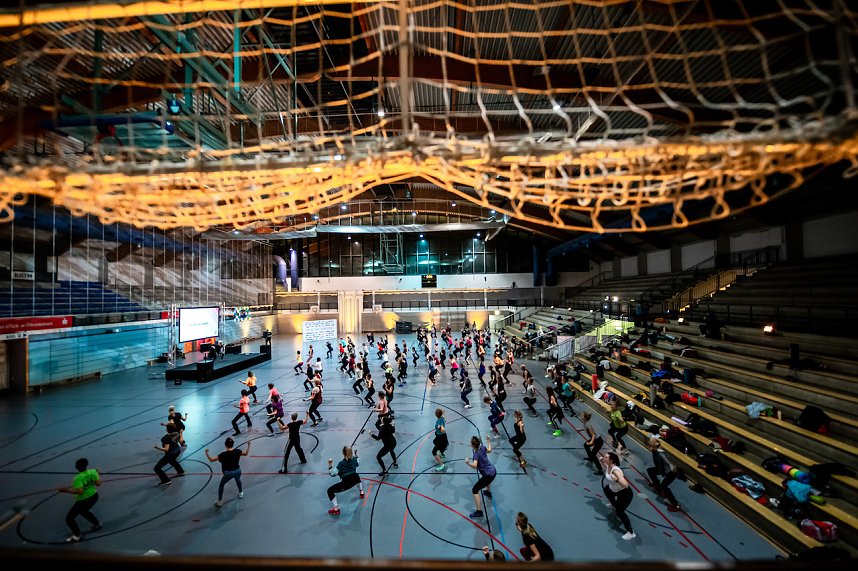 Frauensporttag in der Wiedigsburghalle