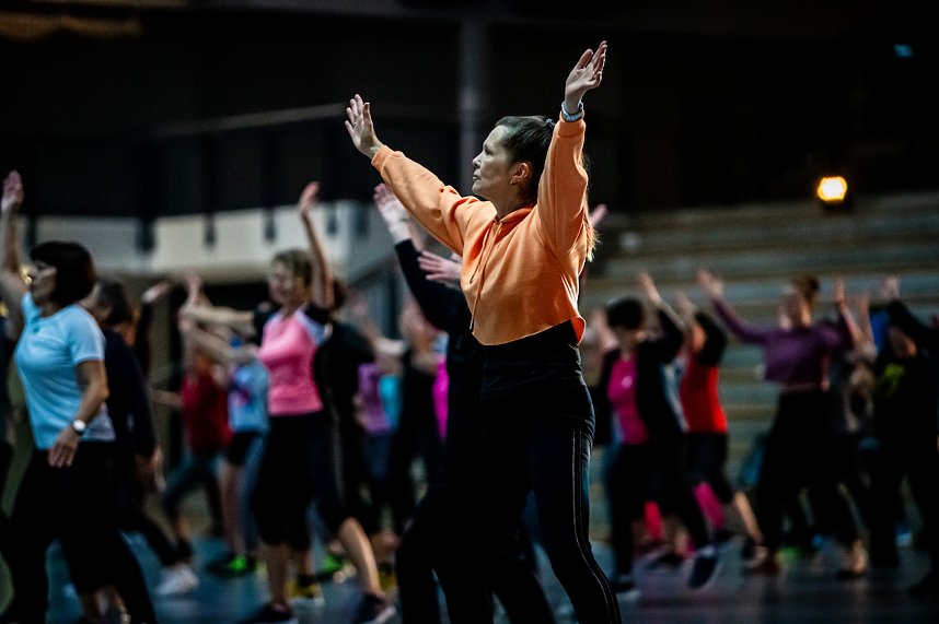 Frauensporttag in der Wiedigsburghalle