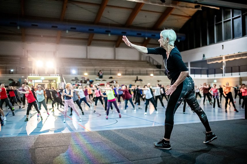 Frauensporttag in der Wiedigsburghalle