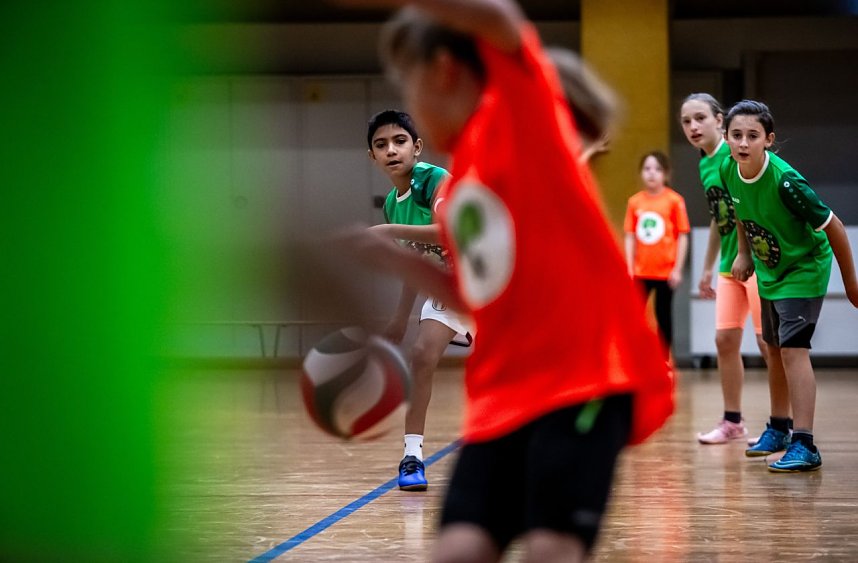 Zweifelderballturnier der Grundschulen