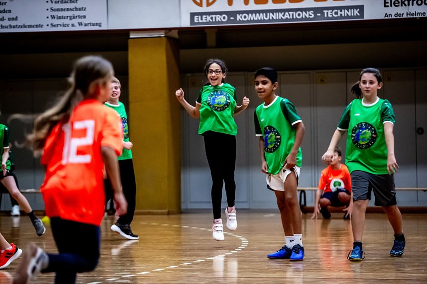 Zweifelderballturnier der Grundschulen