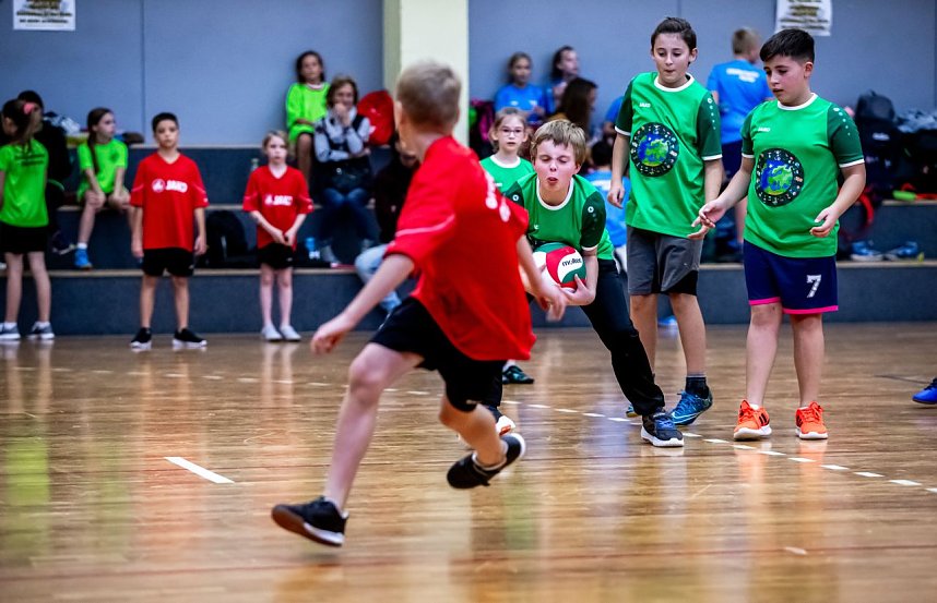 Zweifelderballturnier der Grundschulen