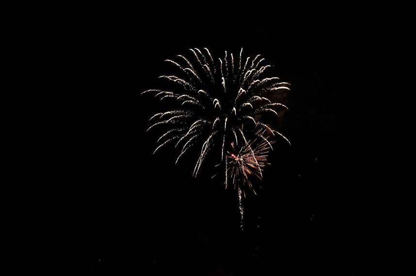 Martinsfeier und - Feuer in Nordhausen