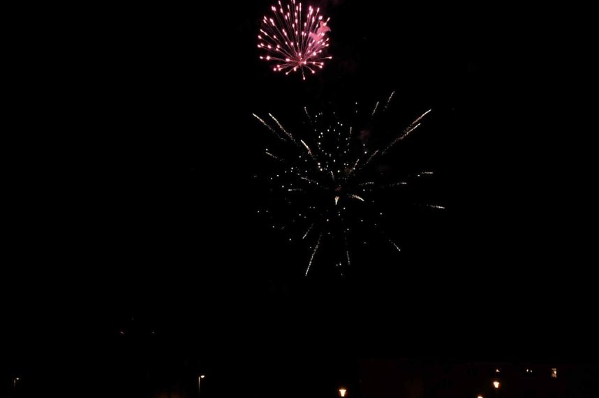 Martinsfeier und - Feuer in Nordhausen