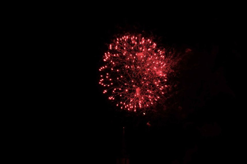 Martinsfeier und - Feuer in Nordhausen