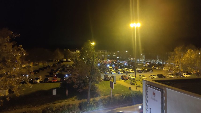 Martinsfeier und - Feuer in Nordhausen