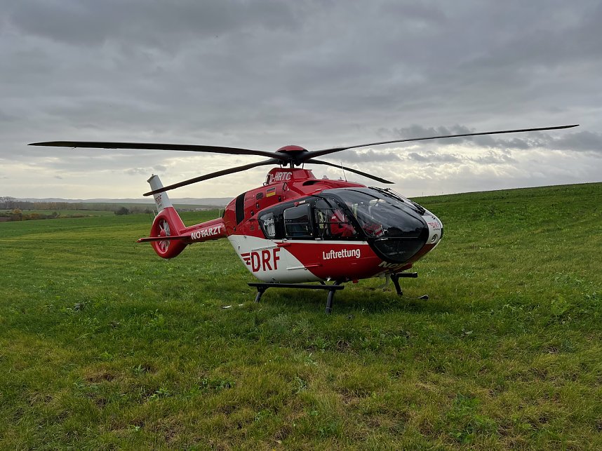 Unfall zwischen Petersdorf und Nordhausen