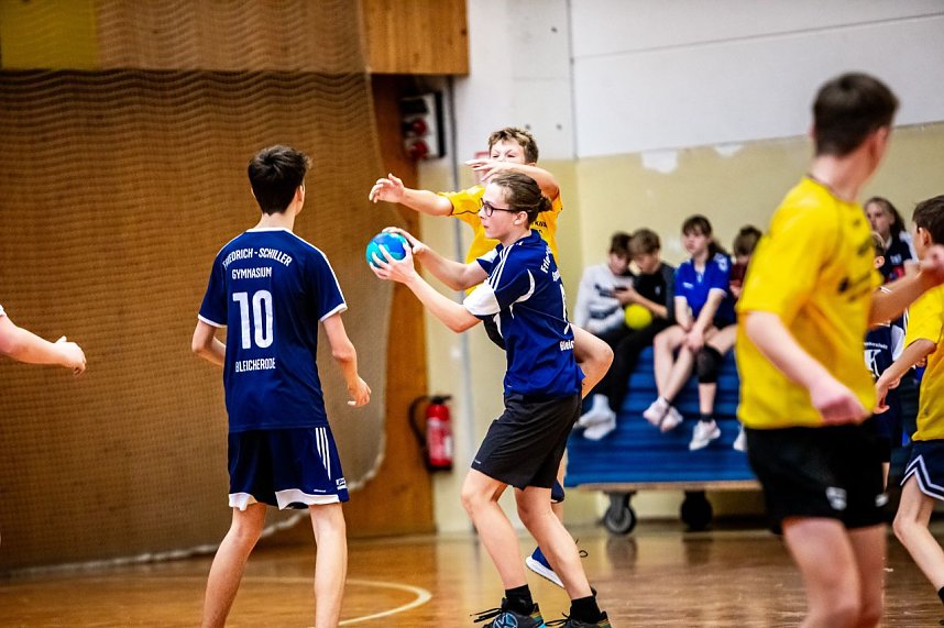 Handballfest in der Ballspielhalle