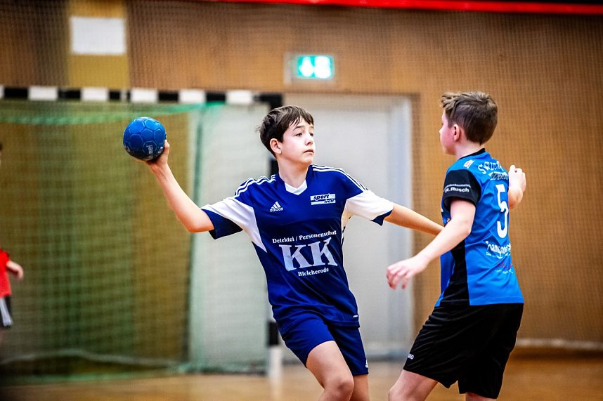 Handballfest in der Ballspielhalle