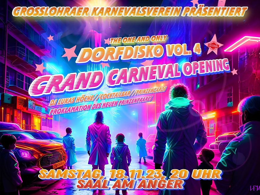 Karnevalsaison startet in Gro&szlig;lohra