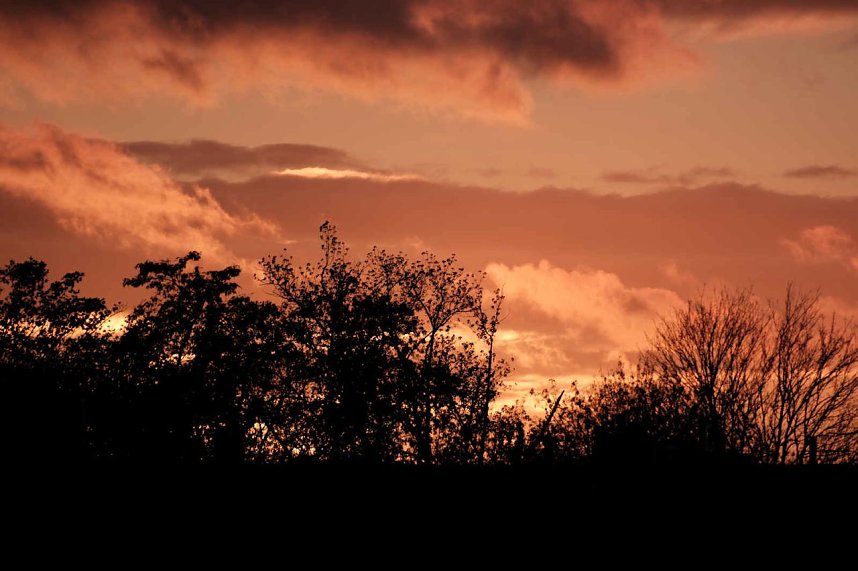 Abendrot &uuml;ber Nordhausen