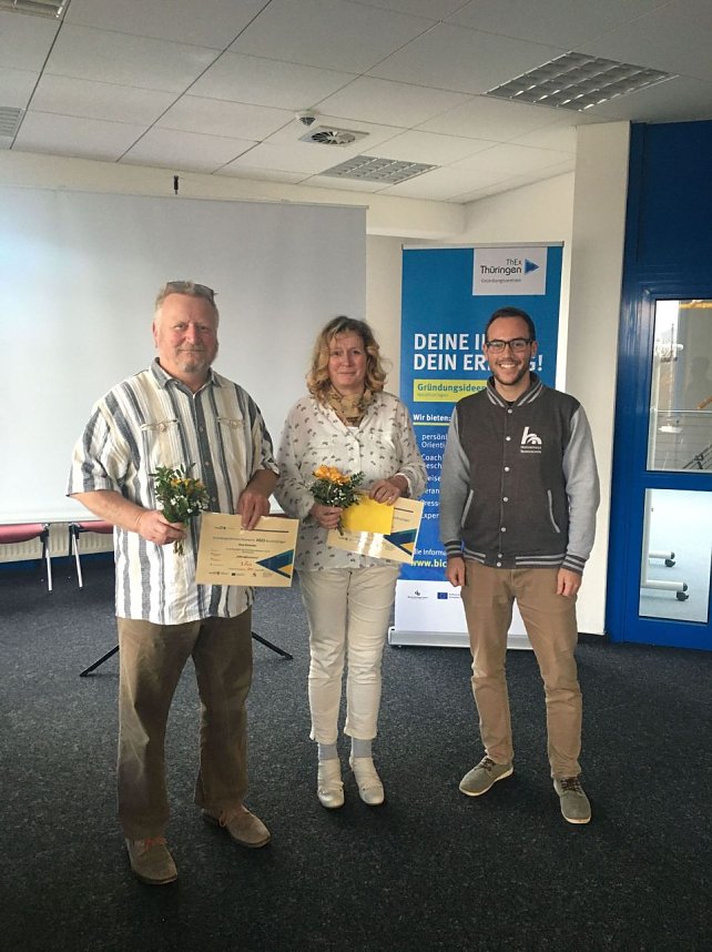 Pitch- und Pr&auml;mierungsveranstaltung im BIC in Sondershausen