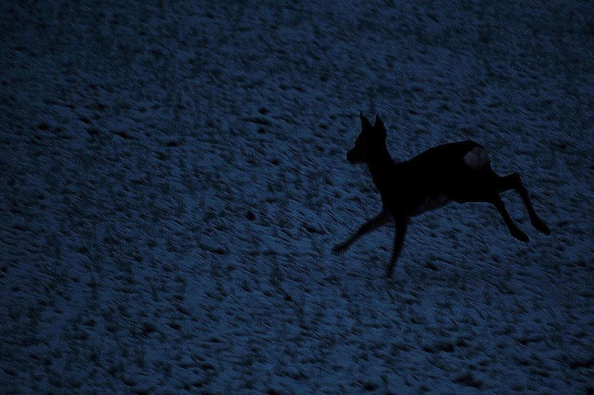 Die Windl&uuml;cke kurz vor Sonnenuntergang