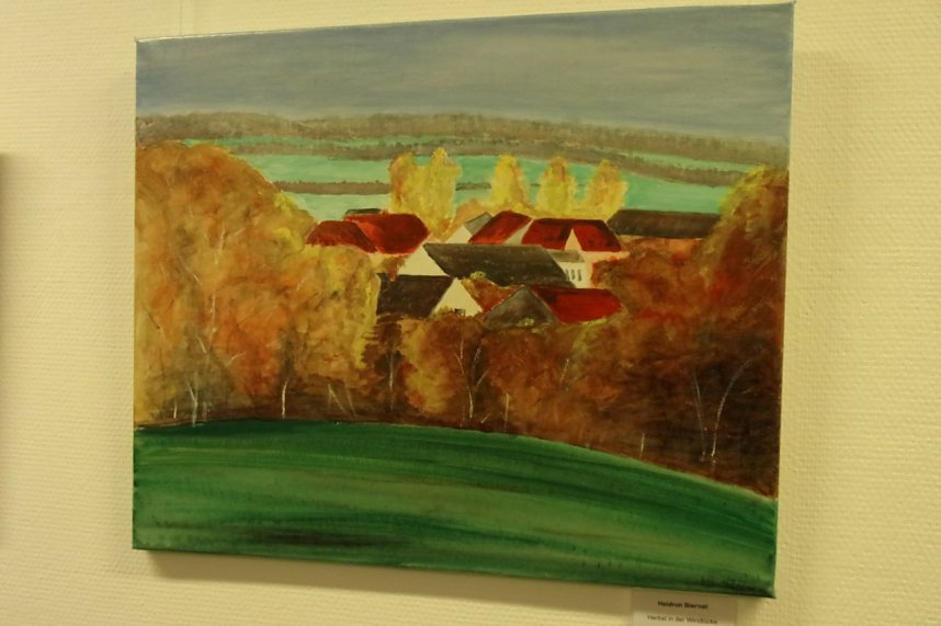 Vernissage in der Galerie der Kreissparkasse