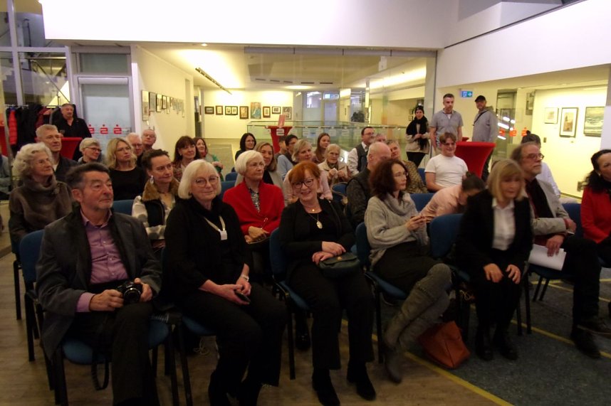 Vernissage in der Galerie der Kreissparkasse
