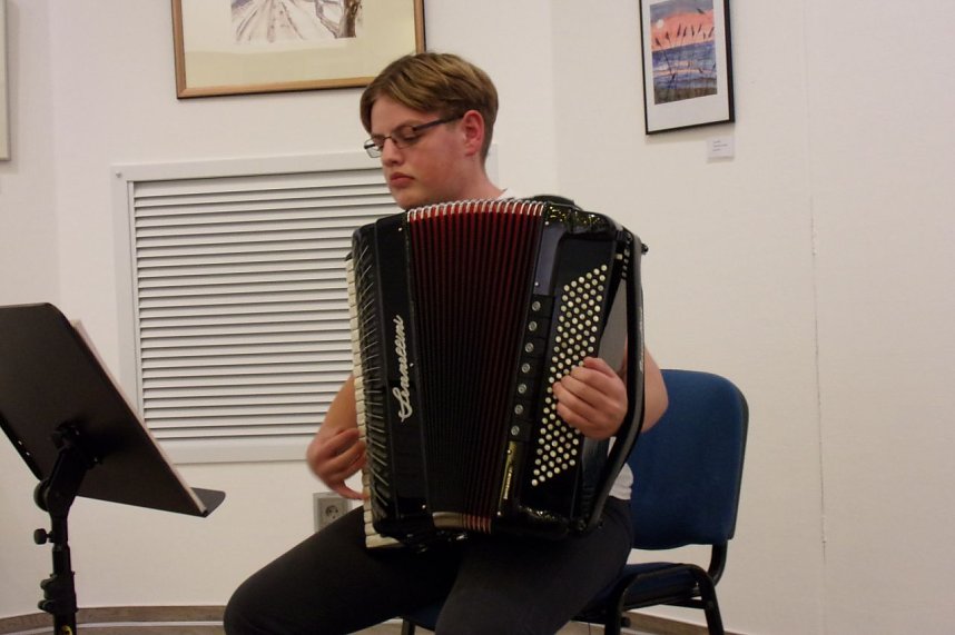 Vernissage in der Galerie der Kreissparkasse