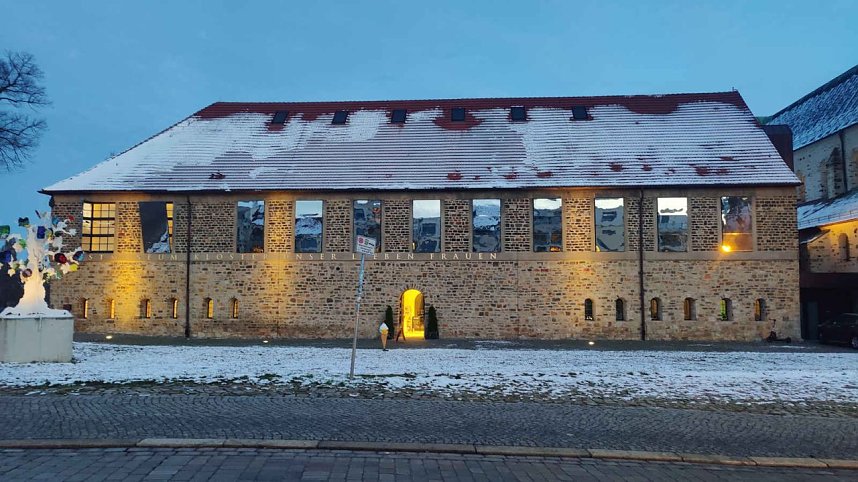 Peter Blei unterwegs in Magdeburg