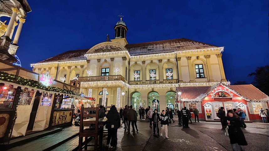 Peter Blei unterwegs in Magdeburg