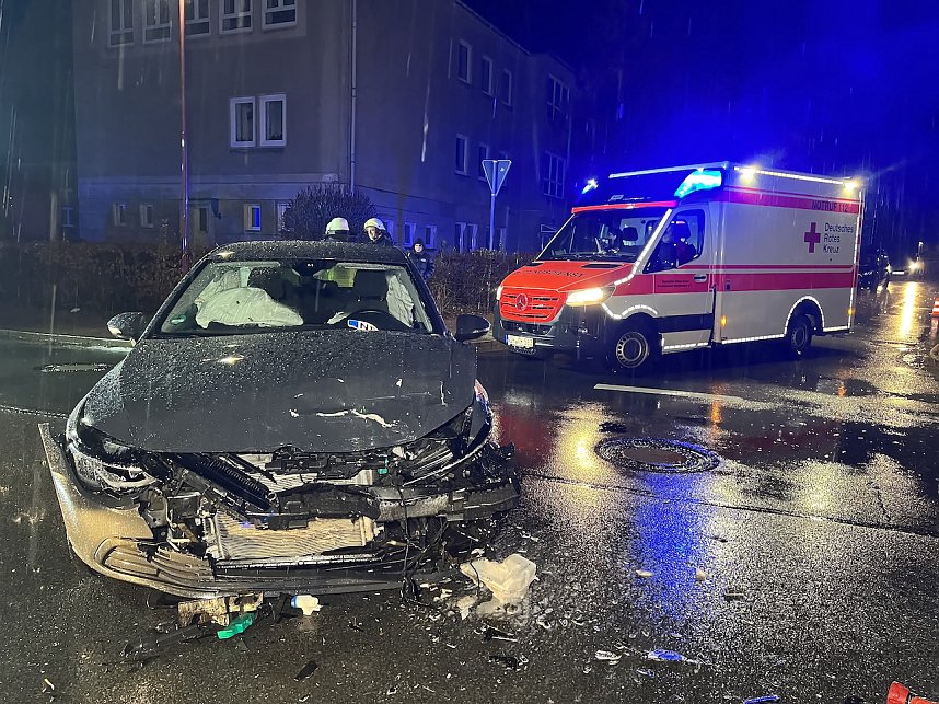 Unfall gestern Abend in Nohra