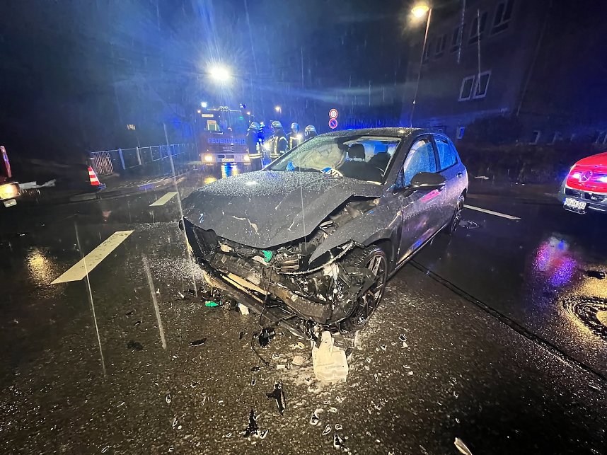 Unfall gestern Abend in Nohra