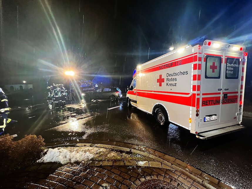 Unfall gestern Abend in Nohra