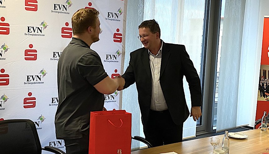 Impressionen aus der Pressekonferenz zum Nordhausen Indoor Kugelsto&szlig;en