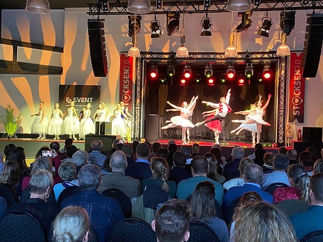 Tanzschule Radeva gastierte im Sondersh&auml;user Klubhaus Stocksen