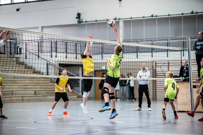 Volleyballturniere f&uuml;r "Jugend trainiert f&uuml;r Olympia" in Nordhausen