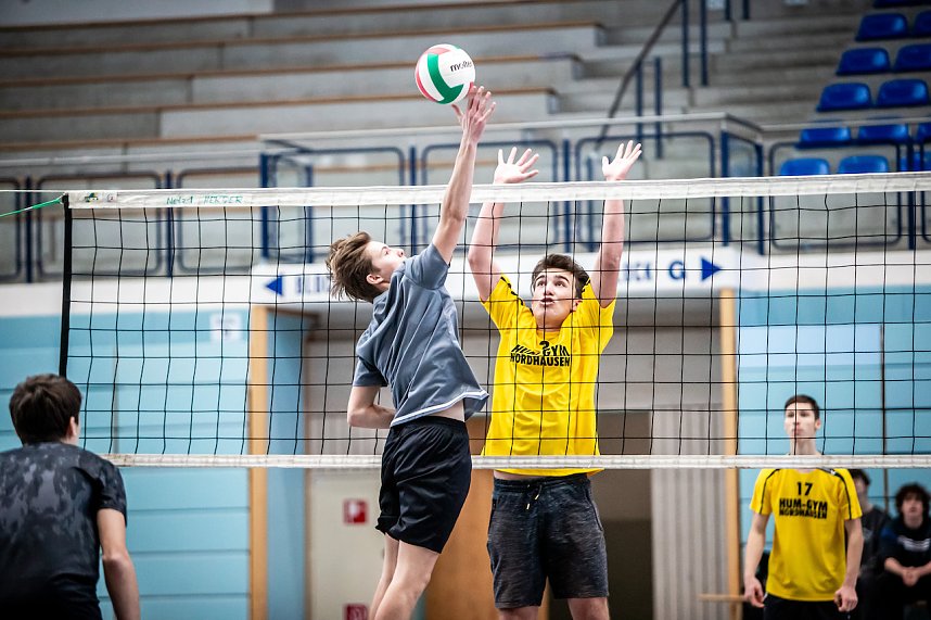 Volleyballturniere f&uuml;r "Jugend trainiert f&uuml;r Olympia" in Nordhausen