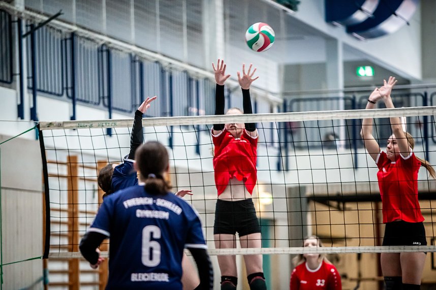 Volleyballturniere f&uuml;r "Jugend trainiert f&uuml;r Olympia" in Nordhausen