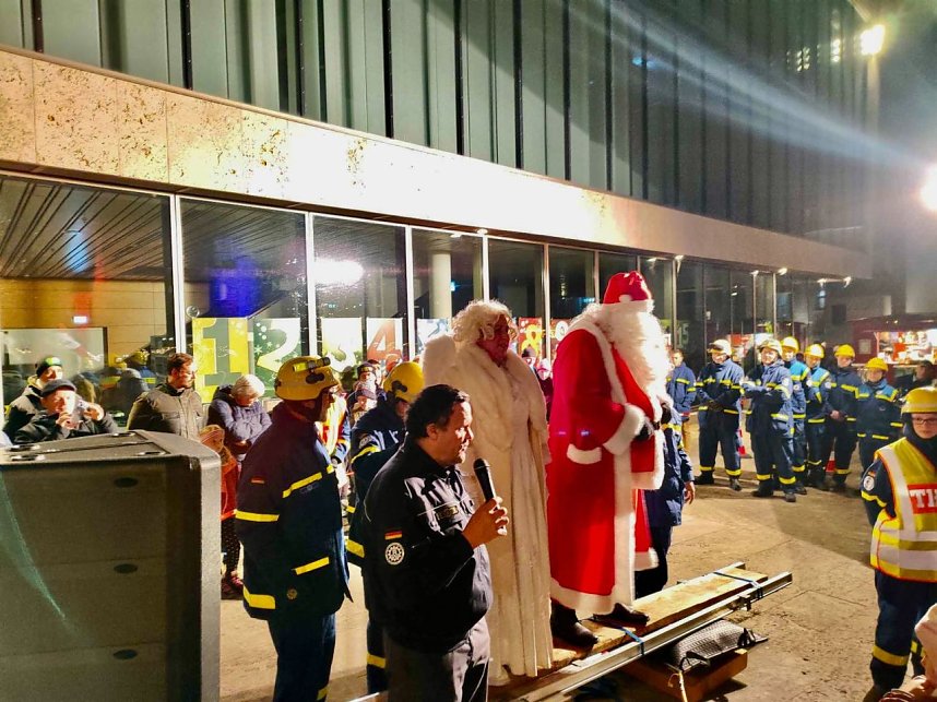 Das THW zum 16.T&uuml;rchen