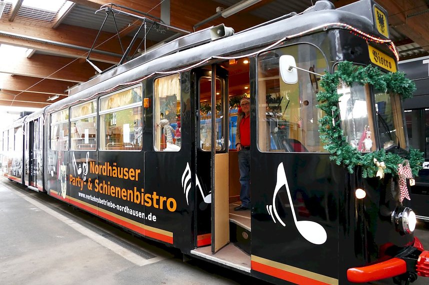 Die "Weihnachtsbahn" war unterwegs