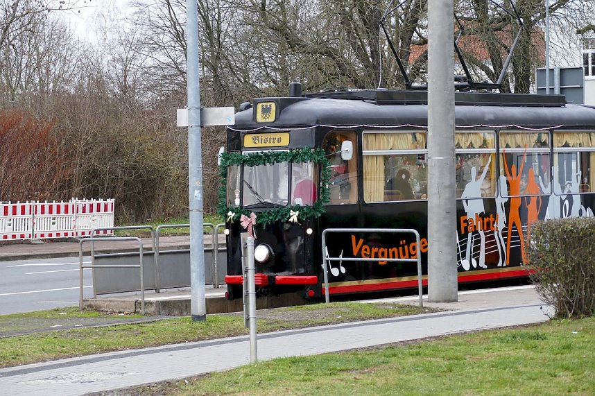 Die "Weihnachtsbahn" war unterwegs